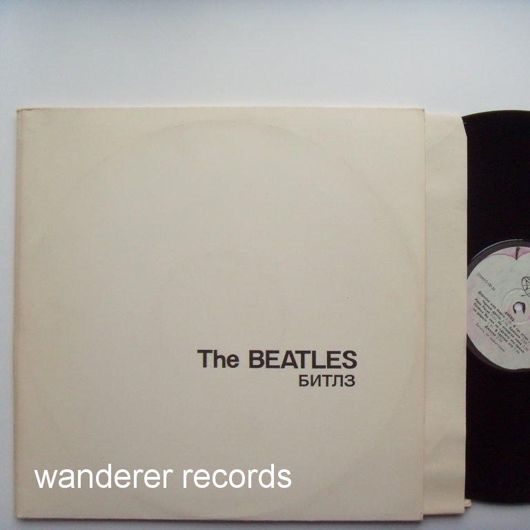 BEATLES - The Beatles - White Album 2LP russian