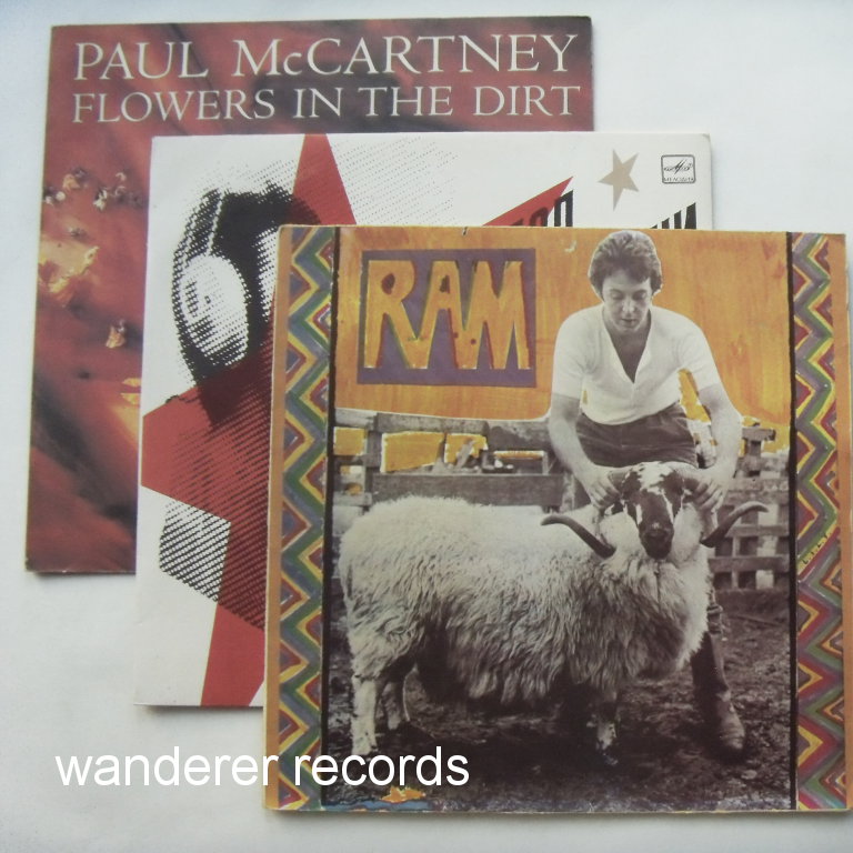 Paul MCCARTNEY - Ram, Flowers in the dirt, Back in USSR