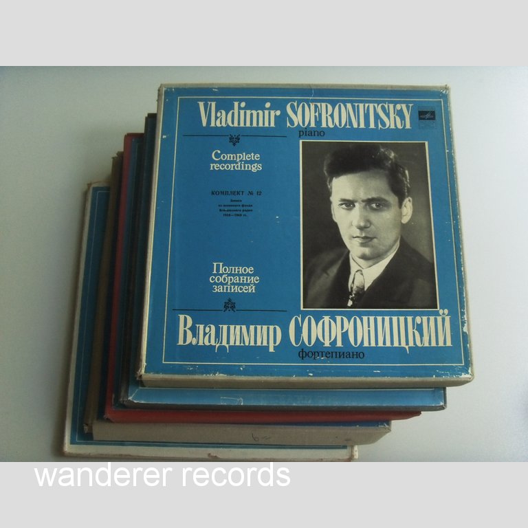 Vladimir SOFRONITSKY - Art of Sofronitsky Vol. 6,7,8,9,12 5 box sets
