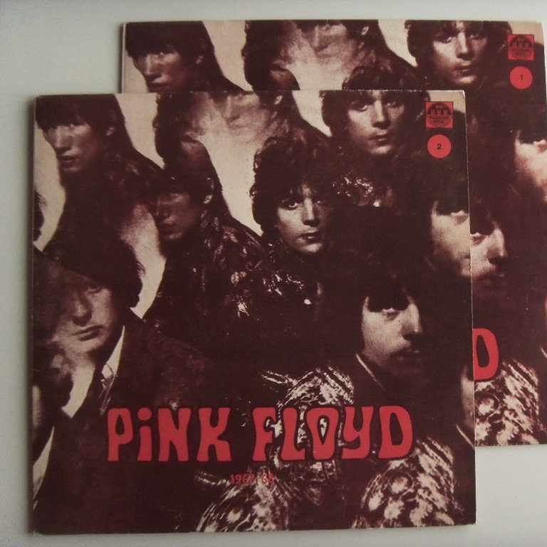 PINK FLOYD - The Piper at the Gates of Dawn & A Saucerful of Secrets - rare 2 separate LPs