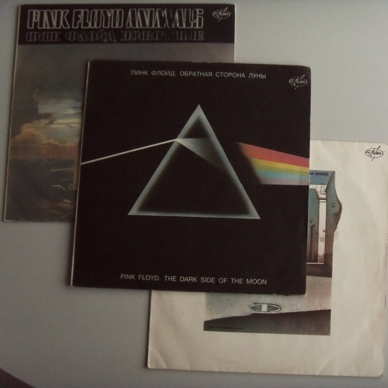PINK FLOYD - Dark side of the Moon, Wish you were here, Animals 3LP